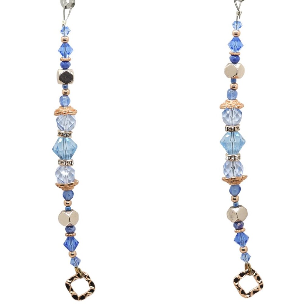 Rose Blue Ceiling Fan Pulls